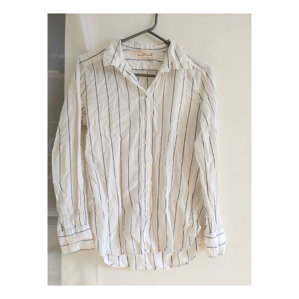 White button down shirt